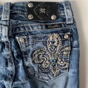 Girls Miss Me Skinny Jeans size 12